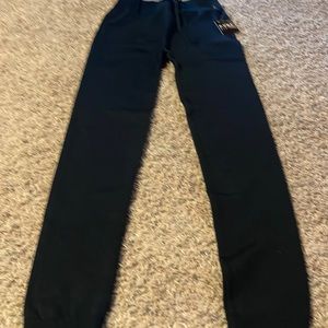 Women’s fleece lined leggings poof New York size small/medium black